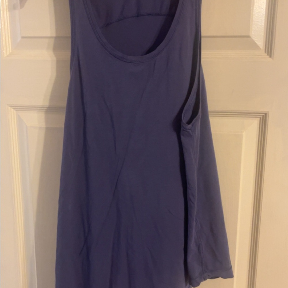 Women's Blue Sleeveless Top